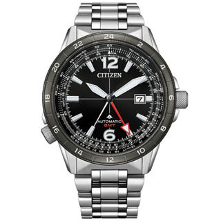 CITIZEN星辰 PROMASTER系列 台灣限量100只 GMT 飛行機械腕錶 NB6046-59E