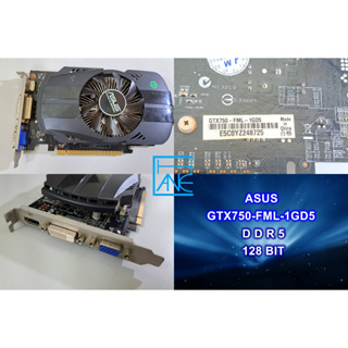 【 大胖電腦 】ASUS 華碩 GTX750-FML-1GD5 顯示卡/HDMI/128B/保固30天/實體商店/可面交