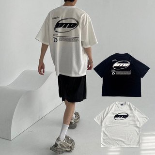 【APPAREL DESIGN】Oversize OTD字母短T｜寬鬆剪裁・百搭字母短袖