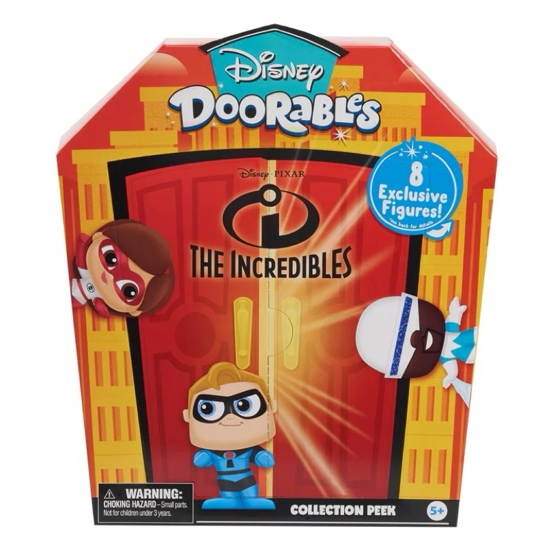 (Hola Snakery) 美國代購 Disney Doorables 超人特攻隊迷你公仔八入