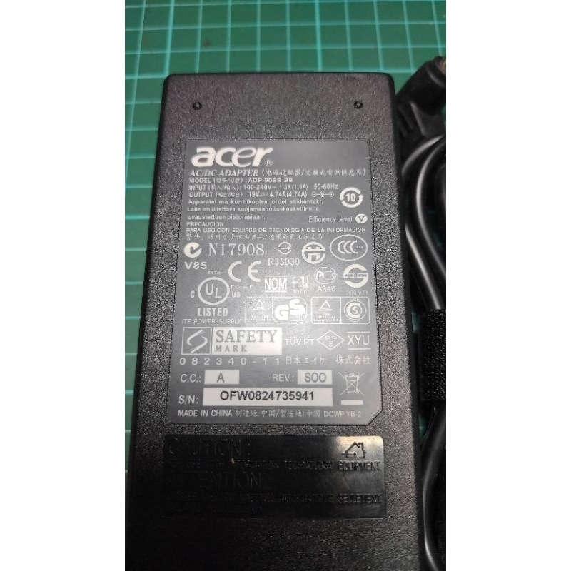 ACER 筆電充電器 適配器 變壓器 ADP-90SB BB LITEON PA-1900-34