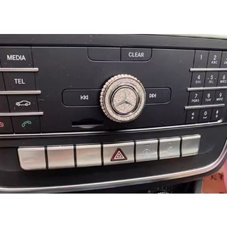 Benz 賓士 中控功能旋鈕裝飾 音量A B E CLA GLA GLK GLE ML w212 w204 多媒體 水鑽