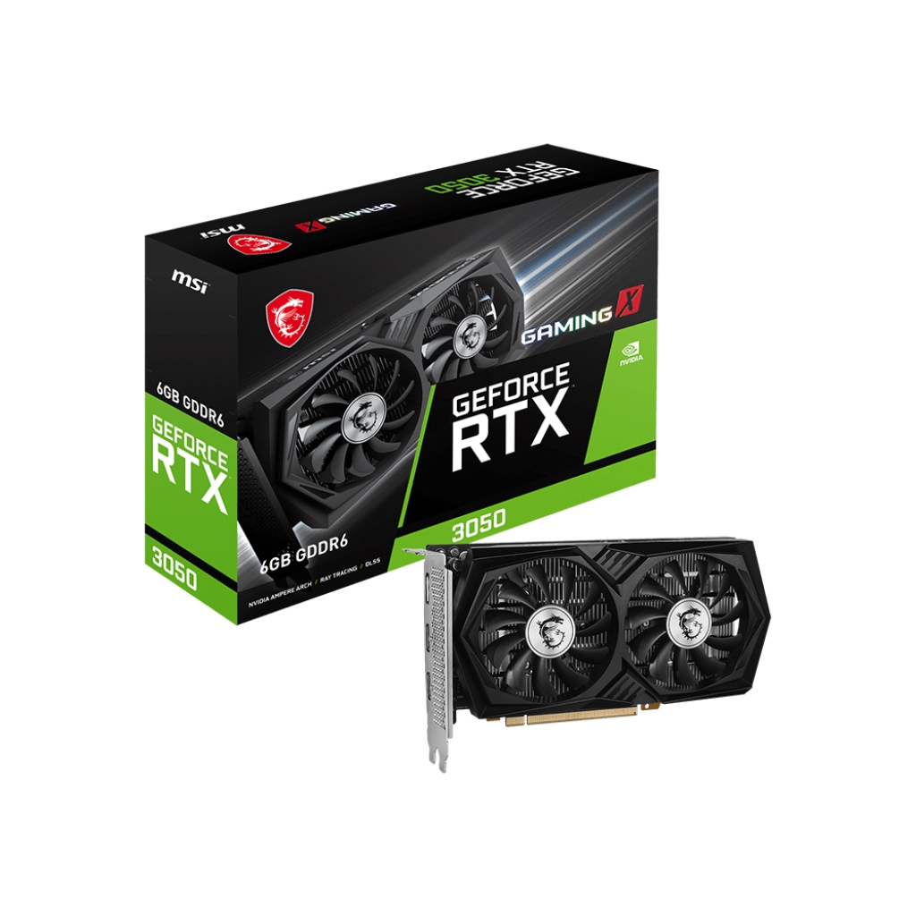 MSI 微星 GeForce RTX 3050 GAMING X 6G 顯示卡 顯卡