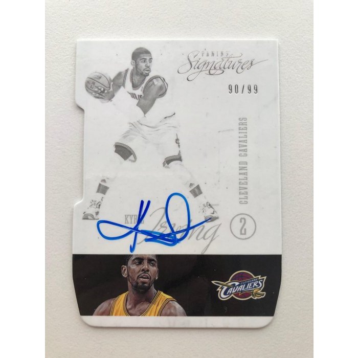 2012-13 SIGNATURES DIE-CUT KYRIE IRVING /99 簽名卡 新人rc球員卡 厄文