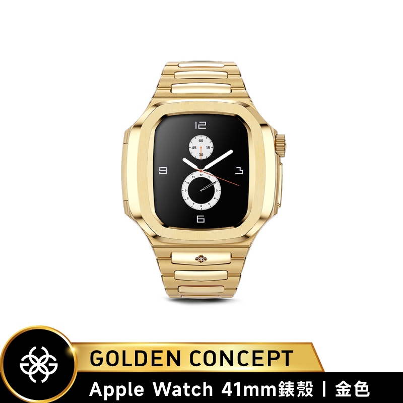 Golden Concept Apple Watch 41mm 金錶框 金不銹鋼錶帶  WC-RO41-G