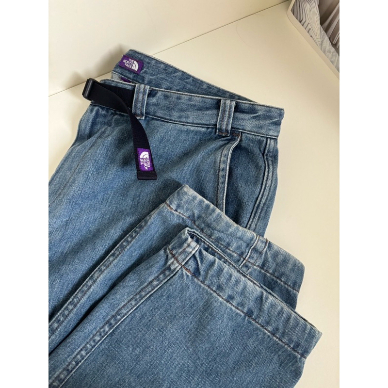 紫標The North Face PL-  [NT5357N]  寬錐形牛仔褲