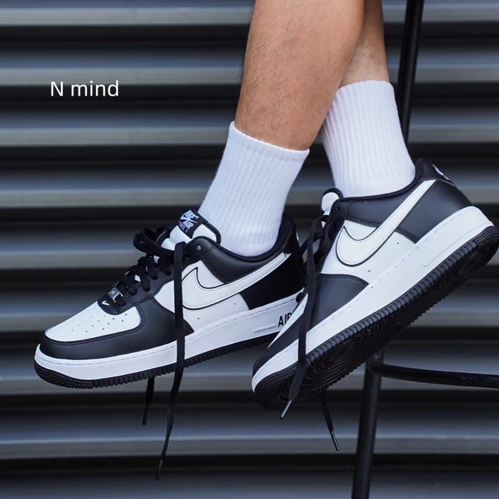 -N mind-Nike Air Force 1 Low panda  男女鞋 黑白 板鞋DV0788-001