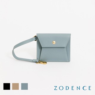 ZODENCE SICILIA進口牛皮多功能票卡夾