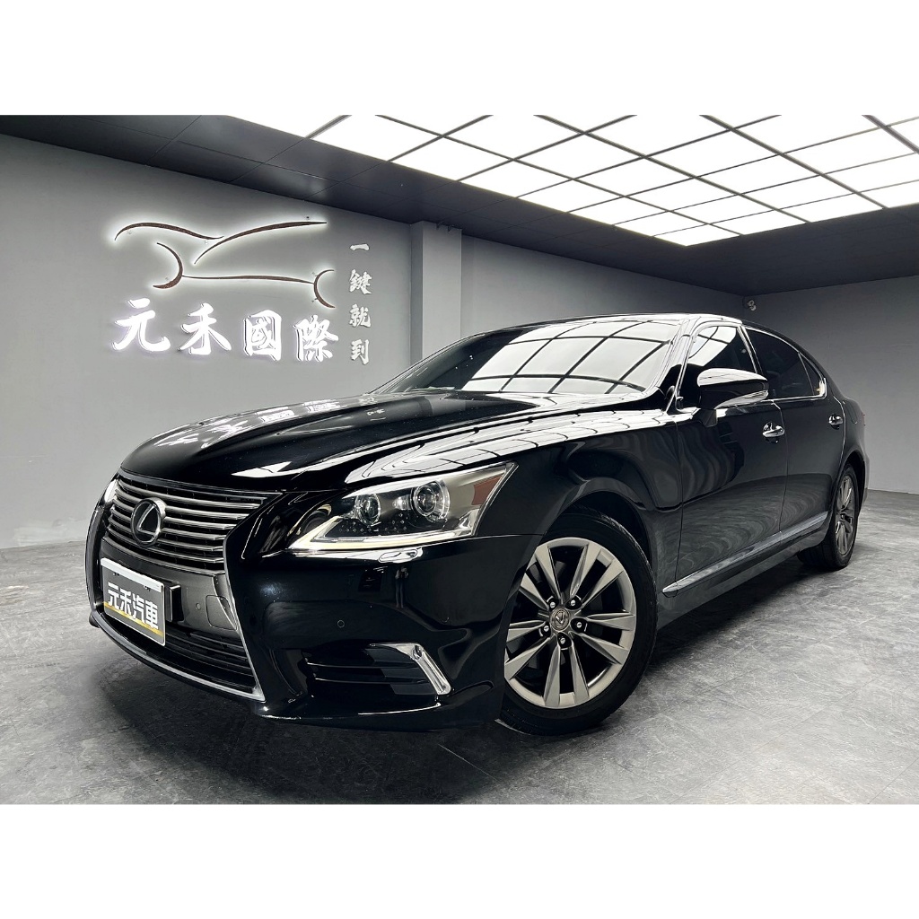 正2017年出廠 Lexus LS460L首席長軸版 4.6 汽油黑找錢 實車實價 全額貸 一手車 女用車 非自售 里程