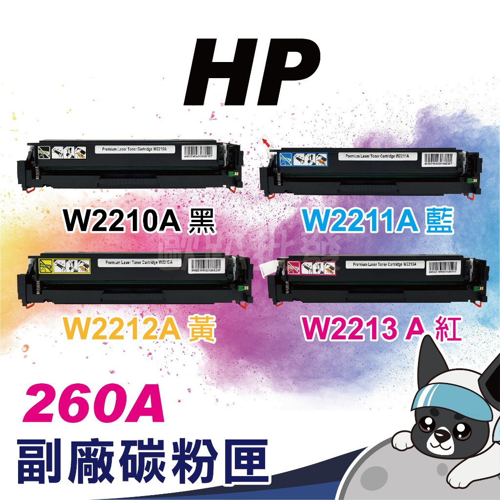 特價 HP W2110A W2110X (含晶片)W2111A W2112A 206A 206X 相容碳粉匣 M283F