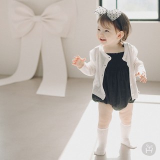 [ BLACK Q ] 現貨*韓國正品*KIDS CLARA* HAPPY PRINCE-Od壓紋連身衣