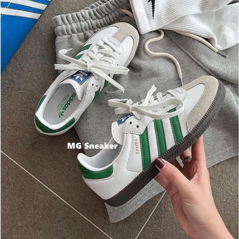 MG-🇰🇷韓國代購 Adidas Originals Samba OG 黑白灰 黑色 情侶鞋 德訓鞋