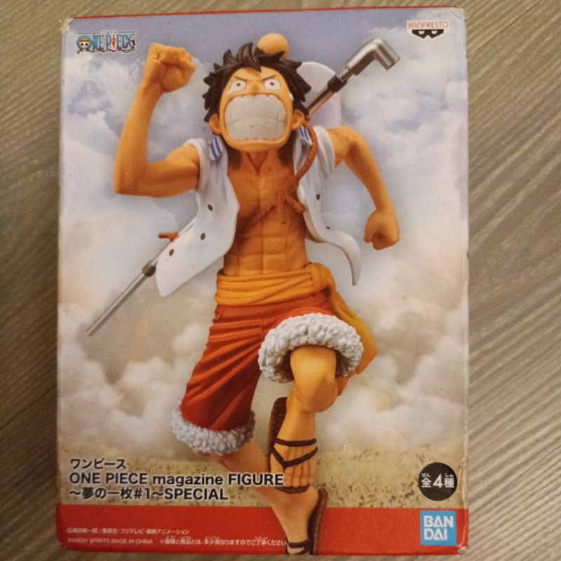 BANPRESTO 金證 海賊王 夢的一枚 FIGURE 蒙其D 魯夫 寬盒 公仔 航海王 Monkey·D·Luffy