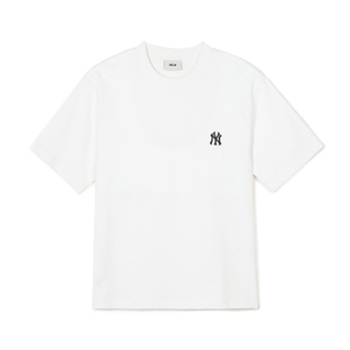 MLB 短袖T恤 紐約洋基隊 S 白色