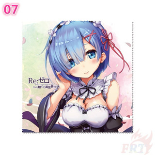 未拆 Re:zero - 動漫 Rem Ram Emilia 眼鏡布 ❤ 鏡頭手機螢幕清潔濕巾眼鏡清潔布