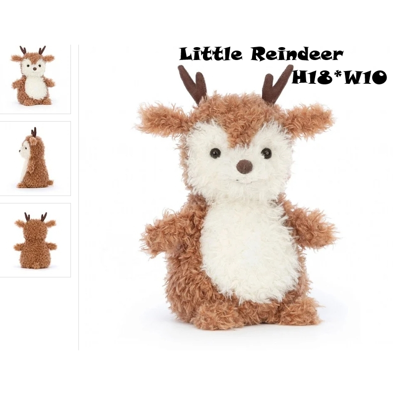 Little Reindeer ◤ 小麋鹿 小鹿 ◢ 玩偶 布偶 娃娃 療癒  安撫 ♔英國Jellycat果凍貓💗
