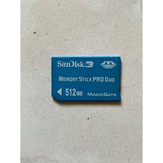 (大樹的家):Sony相機用短卡記憶卡SanDisk Memory Stick PRO Due 512MB(裸裝)大特價