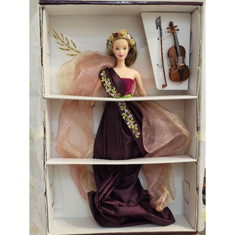 已預訂勿標 1998 Barbie 芭比音樂天使系列心形天使娃娃