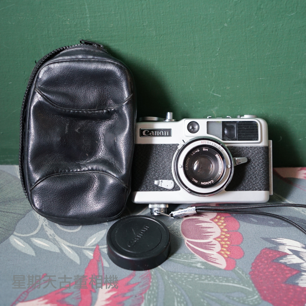 【星期天古董相機】CANON DEMI EE17 底片相機 半格機