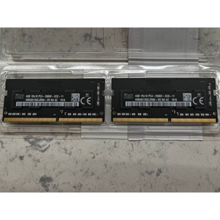 筆記型電腦 記憶體 4G DDR4 2666 海力士兩條