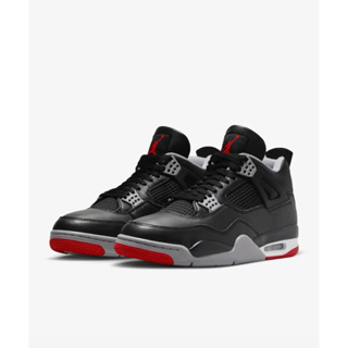 Nike Air Jordan 4 Retro "Bred Reimagined" 黑紅 男鞋 FV5029-006