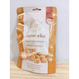 (10%蝦幣回饋/免運) 澳洲原裝進口 Nutworks 夏威夷豆-蜂蜜(75g/包) / 夏威夷豆-海鹽(75g/包)