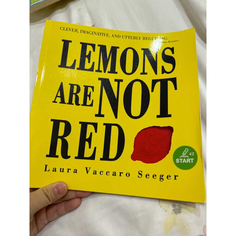 (kidsread 點讀童謠繪本系列）Lemons are not red（已絕版）