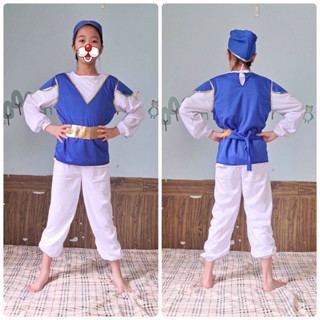 24H快速出貨 臺灣發貨 戲服道具服 民族傳統服裝 阿拉伯王子 阿拉丁 兒童角色扮演 話劇表演