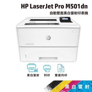 HP LJ Pro M501dn/501N/M501 A4黑白雷射印表機(J8H61A) 取代P3015