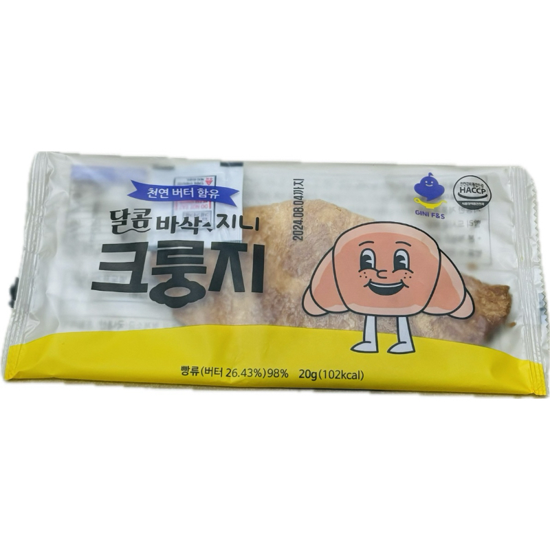 韓國扁可頌餅乾 20g/單包