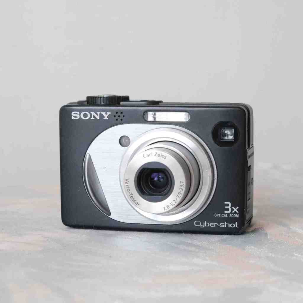 SONY CYBER-SHOT  DSC-W1 早期 CCD 數位相機(蔡司鏡頭)