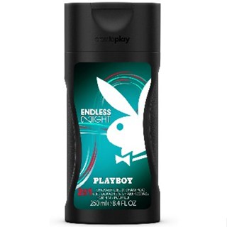 【出清優惠】現貨 附發票 PLAYBOY 不羈夜經典男性保濕香水2合1洗髮沐浴膠 250ml《四季花蕊》
