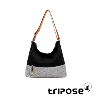 tripose漫遊系列岩紋輕巧側肩背包 經典黑 TPAXT010101AB3 $2480