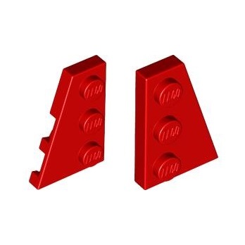 磚家 LEGO 樂高 紅色 Wedge Plate 3x2 Right Left 43723 43722 1組