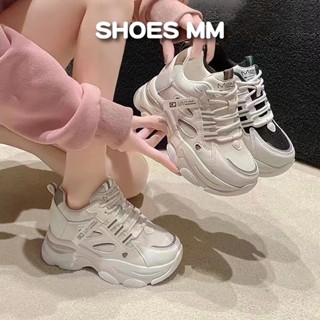 鞋妹妹💗小隻女必備🤩內增高老爹鞋『臺灣現貨快速出貨』綁帶休閒鞋 INS 休閒鞋 潮流 運動鞋 厚底鞋增高鞋 8501-1