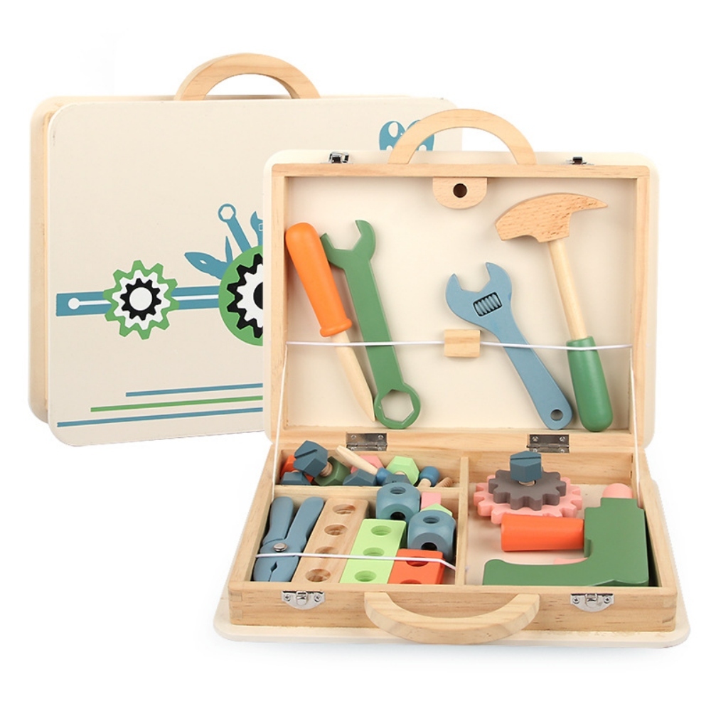 親親 CCTOY 木製玩具 手提工具箱組 MSN20016 商品檢驗合格  免運