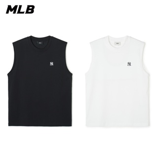 MLB 男女款 小Logo涼感背心 紐約洋基隊 (3ATKB0243-兩款任選)【官方旗艦店】