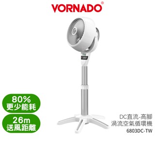 美國 VORNADO沃拿多 6803DC-TW 高腳DC直流渦流空氣循環扇 8-14 坪用 蝦幣5%回饋