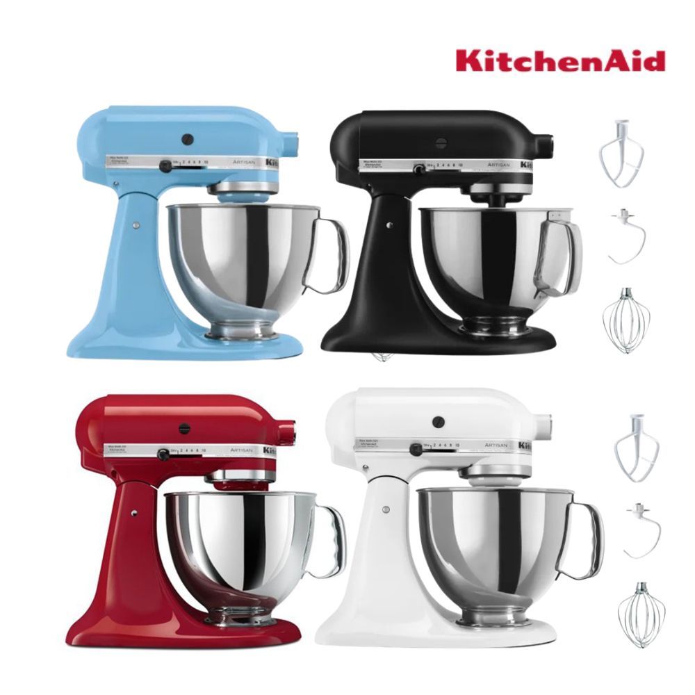 【KitchenAid】4.8公升/5Q桌上型抬頭式攪拌機