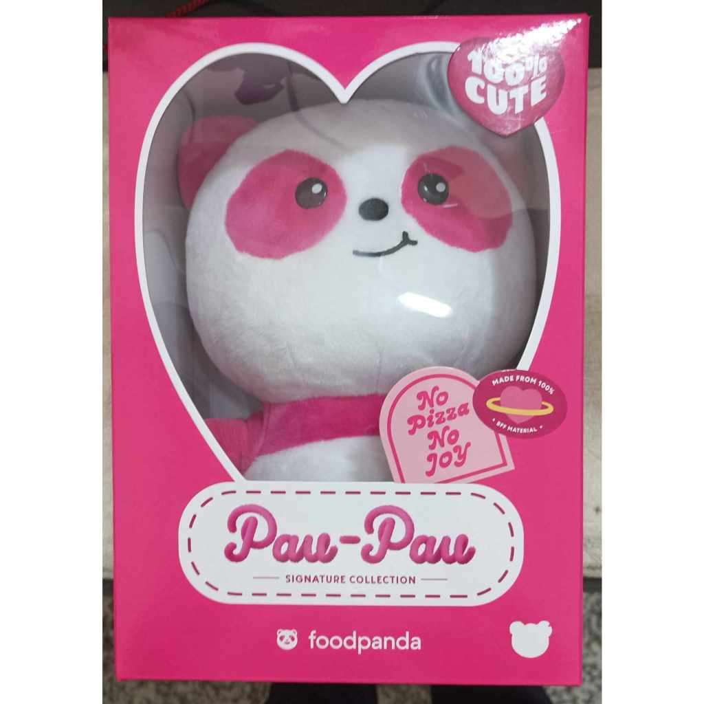 官方foodpanda 熊貓 胖胖達 絨毛娃娃 限量商品玩偶 布偶 熊貓外送 熊貓娃娃 絨毛玩具