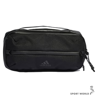 Adidas 斜背包 胸包 腰包 黑【運動世界】IB2675
