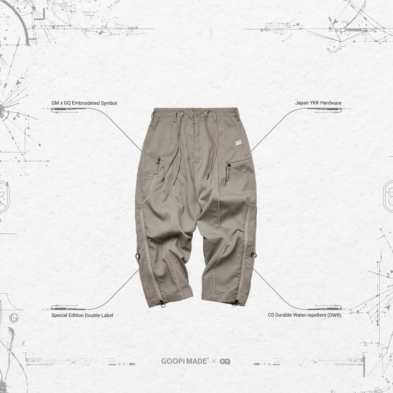 （灰2 ） goopi “ZR-M04” Multi-type Suit Trousers - L-Gray