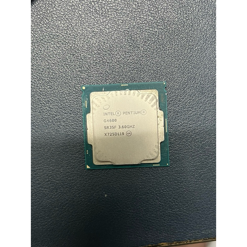 Intel 第 7 代 Pentium G4600 雙核心〈3.6GHz / 1151腳位〉測試良品、贈送原廠二手散熱器