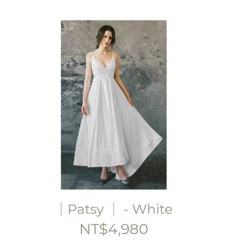 二手9.9成新Caspia Lili - Pasty (white) 超美輕婚紗