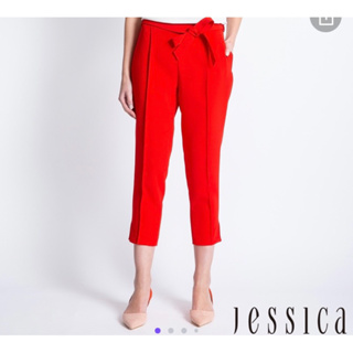 （全新）10號 檢漏優惠 JESSICA - 立體線條設計九分褲