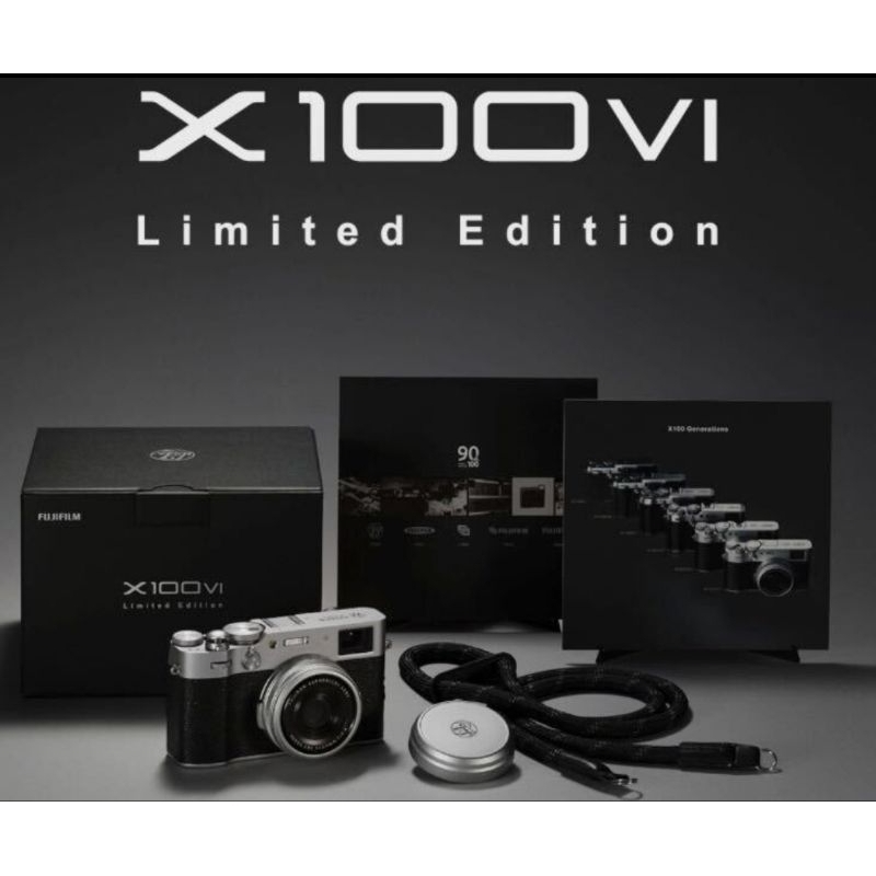 代購 Fujifilm X100VI X100VI Limited Edition 六代 限量 九十周年紀念版