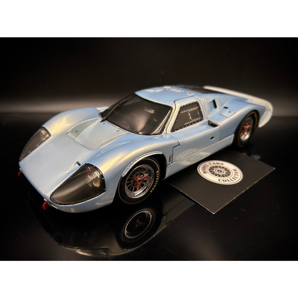 【收藏模人】Exoto Ford GT40 MK IV 銀石藍 1967 1/18 1:18 無盒
