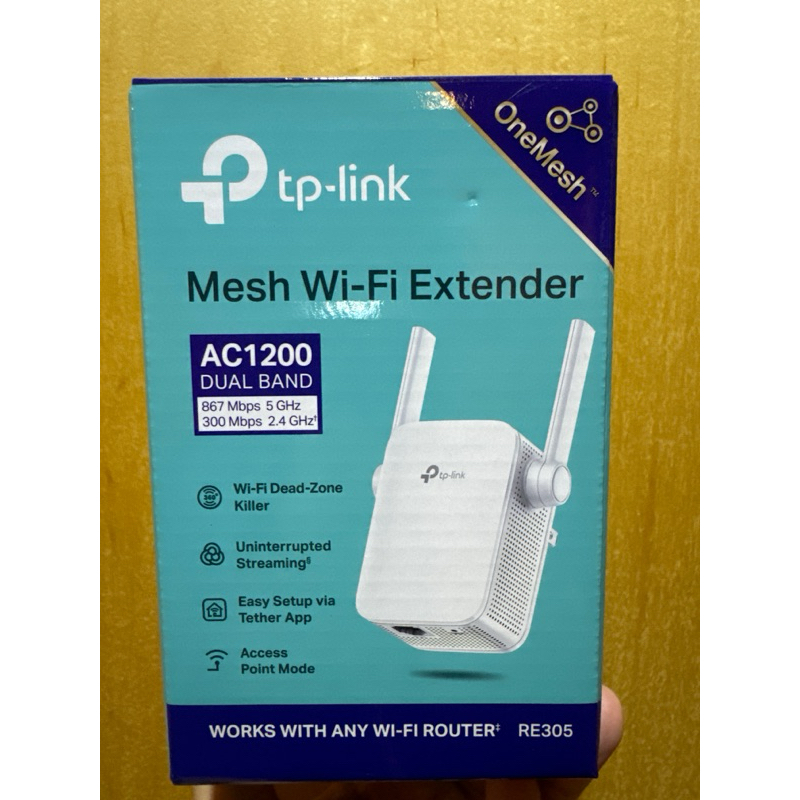 tp-link mesh Wi-Fi extender RE305無限強波器 WiFi加強器 強波器 訊號增強器