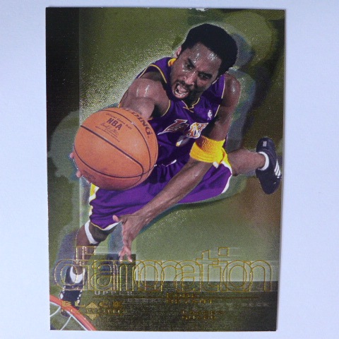 ~Kobe Bryant/柯比·布萊恩~名人堂/小飛俠/黑曼巴 2001年UD金屬設計.NBA特殊卡