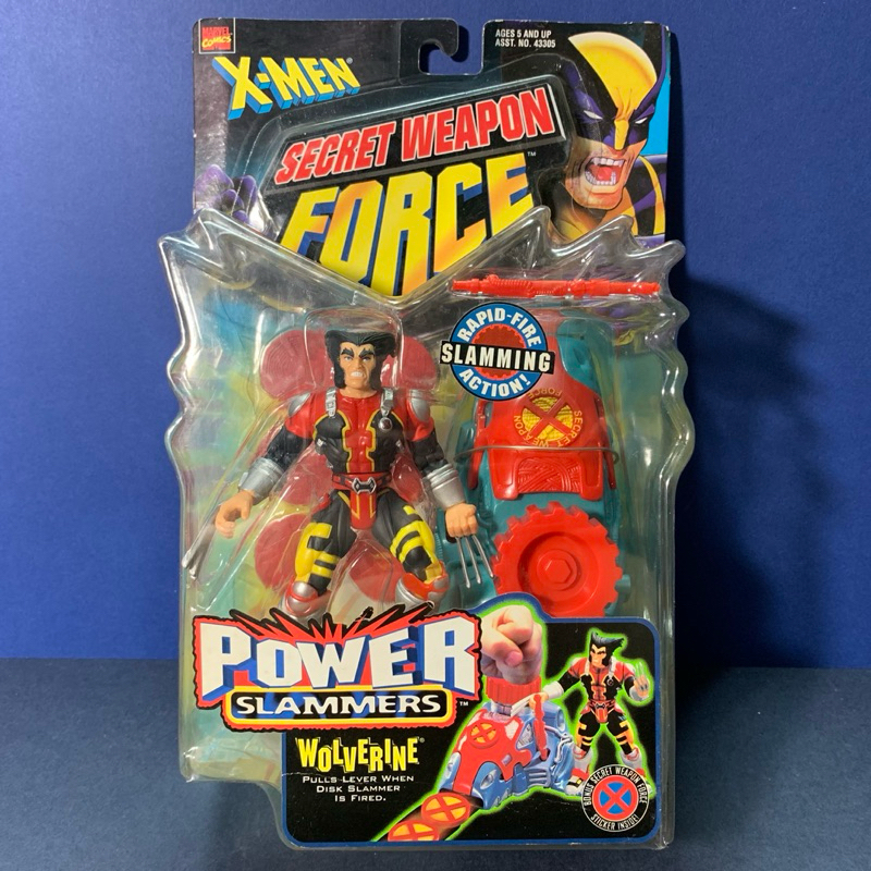 1998 Marvel X-MEN toybiz 戰鬥 金鋼狼 secret weapon force（已拆）